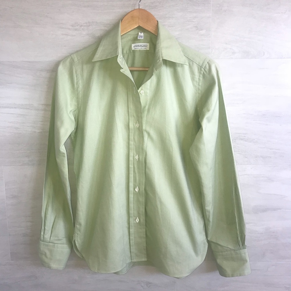 Piatelli  Barney’s blouse made in Italy green 40